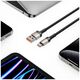 Cable USB - USB Type C 100W / 5A 2m Tech-Protect UltraBoost EVO titanium 5906203690756