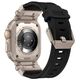Strap for APPLE WATCH 4 / 5 / 6 / 7 / 8 / 9 / SE / ULTRA 1/2 (44 / 45 / 49 MM) Tech-Protect Delta Pro black-titanium 5906302307821