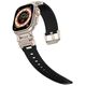 Strap for APPLE WATCH 4 / 5 / 6 / 7 / 8 / 9 / SE / ULTRA 1/2 (44 / 45 / 49 MM) Tech-Protect Delta Pro black-titanium 5906302307821