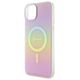 Guess case for iPhone 15 6.1&quot; GUHMP15SHITSP pink hardcase IML Iridescent MagSafe 3666339155063