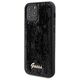 Guess case for  iPhone 12 / 12 Pro 6,1&quot; GUHCP12MPSFDGSK HC SEQUIN SCRIPT METAL BLACK 3666339172787