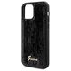Guess case for  iPhone 12 / 12 Pro 6,1&quot; GUHCP12MPSFDGSK HC SEQUIN SCRIPT METAL BLACK 3666339172787