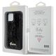 Guess case for  iPhone 12 / 12 Pro 6,1&quot; GUHCP12MPSFDGSK HC SEQUIN SCRIPT METAL BLACK 3666339172787