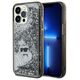 Karl Lagerfeld case for iPhone 13 Pro 6,1&quot; KLHCP13LLKCNSK HC LIQ. GLITTER C TRANSPARENT 3666339164133