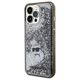Karl Lagerfeld case for iPhone 13 Pro 6,1&quot; KLHCP13LLKCNSK HC LIQ. GLITTER C TRANSPARENT 3666339164133