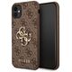 Guess case for iPhone 11 GUHCN614GMGBR brown hard case 4G Big Metal Logo 3666339006631