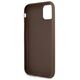 Guess case for iPhone 11 GUHCN614GMGBR brown hard case 4G Big Metal Logo 3666339006631