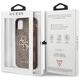 Guess case for iPhone 11 GUHCN614GMGBR brown hard case 4G Big Metal Logo 3666339006631