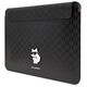 Karl Lagerfeld sleeve KLCS14SAKHPCK 14” black Sleeve Mono Saffiano Choupette 3666339170561