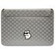 Karl Lagerfeld sleeve KLCS16SAKHPCK 14” silver Sleeve Mono Saffiano Choupette 3666339170585