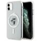 Karl Lagerfeld case for iPhone 11 KLHMN61HGKCNOT transparent HC Magsafe IML KC Glitter 3666339162672