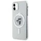 Karl Lagerfeld case for iPhone 11 KLHMN61HGKCNOT transparent HC Magsafe IML KC Glitter 3666339162672