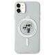 Karl Lagerfeld case for iPhone 11 KLHMN61HGKCNOT transparent HC Magsafe IML KC Glitter 3666339162672
