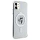 Karl Lagerfeld case for iPhone 11 KLHMN61HGKCNOT transparent HC Magsafe IML KC Glitter 3666339162672