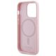 Guess case for iPhone 14 Pro Max 6,7&quot; GUHMP14XPSAHMCP pink Saffiano Magsafe 3666339156176