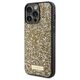 Guess case for iPhone 15 Pro 6,1&quot; GUHCP15LPFGSBSD yellow HC Rhinestone Metal Logo 3666339153540