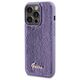 Guess case for iPhone 15 Pro 6,1&quot; GUHCP15LPSFDGSU purple HC Sequin Script Metal 3666339176242