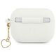 Guess case for Airpods Pro GUAPLSCHSH white Silicone Heart Charm 3666339039134