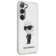 Karl Lagerfeld case for Samsung Galaxy S23 KLHCS23SHNIKTCT transparent HC IML NFT Ikonik 3666339117795