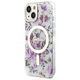 Guess case for iPhone 14 6,1&quot; GUHMP14SHCFWST transparent hardcase Magsafe IML Flower 3666339115630