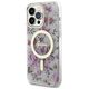 Guess case for iPhone 14 Pro Max 6,7&quot; GUHMP14XHCFWST transparent hardcase Magsafe IML Flower 3666339115661