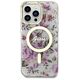Guess case for iPhone 14 Pro Max 6,7&quot; GUHMP14XHCFWST transparent hardcase Magsafe IML Flower 3666339115661
