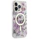 Guess case for iPhone 14 Pro Max 6,7&quot; GUHMP14XHCFWST transparent hardcase Magsafe IML Flower 3666339115661