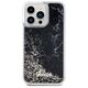 Guess case for iPhone 14 Pro Max 6,7&quot; GUHCP14XLCSGSGK black hard case Liquid Glitter Marble 3666339127305