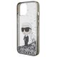 Karl Lagerfeld case for iPhone 15 6,1&quot; KLHCP15SLKKNSK transparentna hardcase Liquid Glitter Ikonik 3666339164072