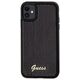 Guess case for  iPhone 11 GUHCN61PSFDGSK HC SEQUIN SCRIPT METAL BLACK 3666339172770