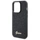 Guess case for  iPhone 13 Pro 6,1&quot; GUHCP13LPMSDGSK HC PU DISCO SCRIPT METAL BLACK 3666339173371