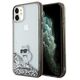 Karl Lagerfeld case fori Phone 11 KLHCN61LKCNSK HC LIQ. GLITTER C TRANSPARENT 3666339164119