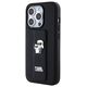 Karl Lagerfeld case for iPhone 13 Pro 6,1&quot; KLHCP13LGSAKCPK HC GRIPSTAND SAFFIANO KC PINS BLACK 3666339206819