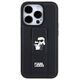 Karl Lagerfeld case for iPhone 13 Pro 6,1&quot; KLHCP13LGSAKCPK HC GRIPSTAND SAFFIANO KC PINS BLACK 3666339206819