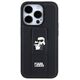 Karl Lagerfeld case for iPhone 14 Pro Max 6,7&quot; KLHCP14XGSAKCPK HC GRIPSTAND SAFFIANO KC PINS BLACK 3666339206864