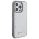 Guess case for iPhone 15 Pro 6,1&quot; GUHCP15LPSFDGSS silver HC Sequin Script Metal 3666339173173