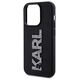 Karl Lagerfeld case for iPhone 15 Pro 6,1&quot; KLHCP15L3DMBKCK black HC 3D Logo Glitter 3666339166618