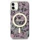 Guess case for iPhone 11 / Xr 6.1&quot; GUHMN61HCFWSP pink hardcase Flower MagSafe 3666339126711
