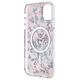 Guess case for iPhone 11 / Xr 6.1&quot; GUHMN61HCFWSP pink hardcase Flower MagSafe 3666339126711