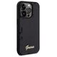 Guess case for  iPhone 14 Pro 6,1&quot; GUHCP14LPSFDGSK HC SEQUIN SCRIPT METAL BLACK 3666339172855