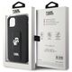 Karl Lagerfeld case for iPhone 11 KLHCN61GSAKCPK HC GRIPSTAND SAFFIANO KC PINS BLACK 3666339206772