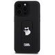 Karl Lagerfeld case for iPhone 13 Pro 6,1&quot; KLHCP13LGSACHPK HC GRIPSTAND SAFFIANO CHOUPETTE PINS BLACK 3666339207373