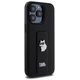 Karl Lagerfeld case for iPhone 13 Pro 6,1&quot; KLHCP13LGSACHPK HC GRIPSTAND SAFFIANO CHOUPETTE PINS BLACK 3666339207373