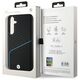 BMW case for Samsung Galaxy S24 + black Signature Leather Textured & Line MagSafe 3666339241667