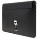 Karl Lagerfeld sleeve KLCS16SAKHPKK 16” black Sleeve Mono Saffiano Ikonik 3666339170530