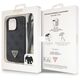 Guess case for iPhone 13 Pro 6,1&quot; GUHCP13LP4TDSCPK black HC PU Leather Metal Logo Strass Crossbody 3666339146740