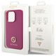 Guess case for iPhone 15 Pro 6,1&quot; GUHCP15LPS4DGPP pink HC PU 4G Metal Logo Strass 3666339150884