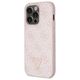 Guess case for iPhone 15 Pro 6.1&quot; GUHCP15LP4TDSCPP pink hardcase Crossbody 4G Metal Logo 3666339147242