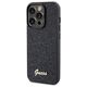 Guess case for  iPhone 14 Pro Max 6,7&quot; GUHCP14XPMSDGSK HC PU DISCO SCRIPT METAL BLACK 3666339173425