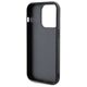 Guess case for  iPhone 14 Pro Max 6,7&quot; GUHCP14XPMSDGSK HC PU DISCO SCRIPT METAL BLACK 3666339173425